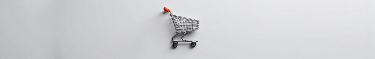 Shopping cart icon representing the cart page
