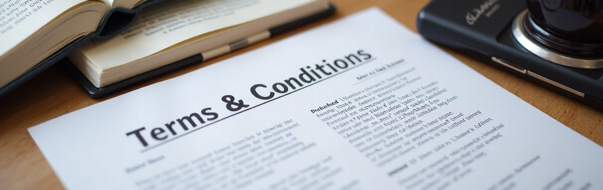 Legal documents and agreements on a desk